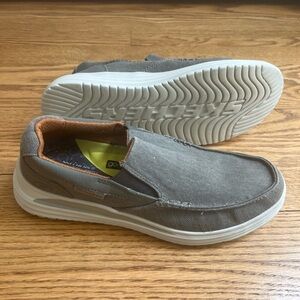 Skechers Canvas Slip-On Loafers